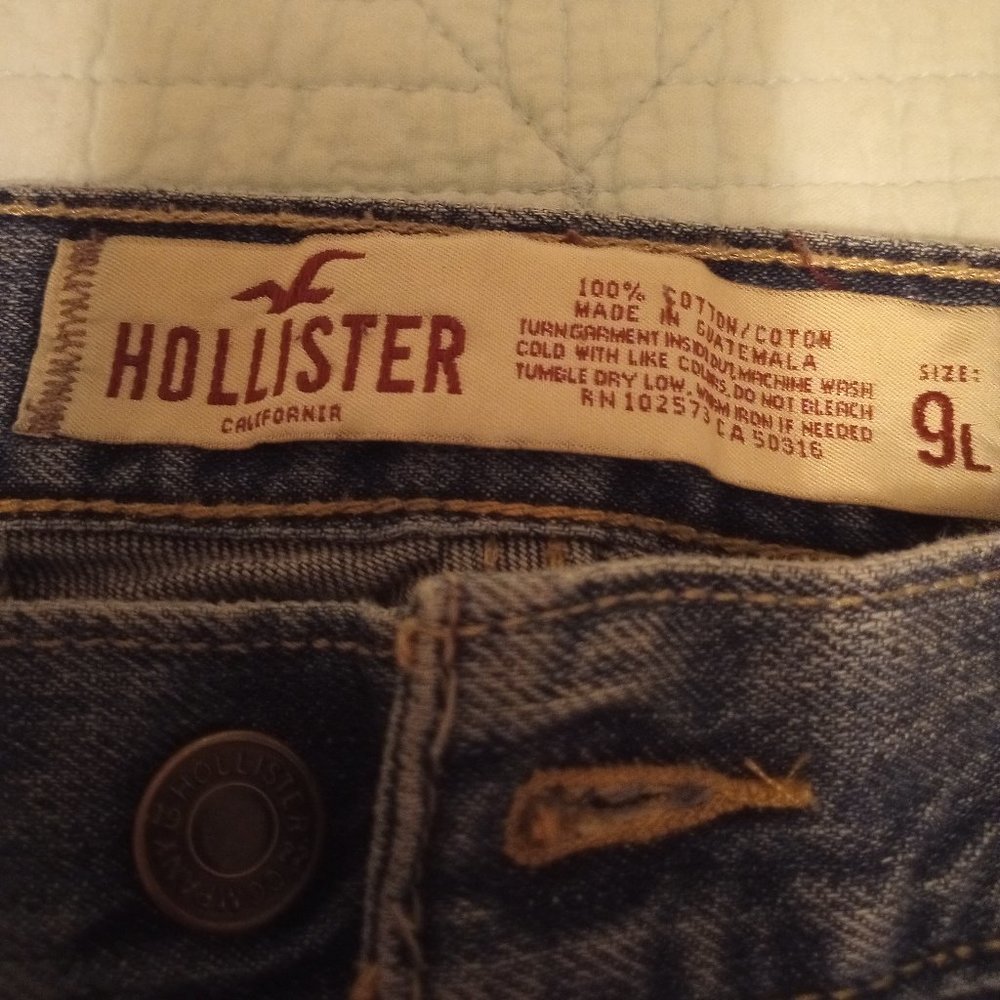Distressed jeans